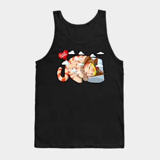 cat nap lover 2020 chacazart Tank Top